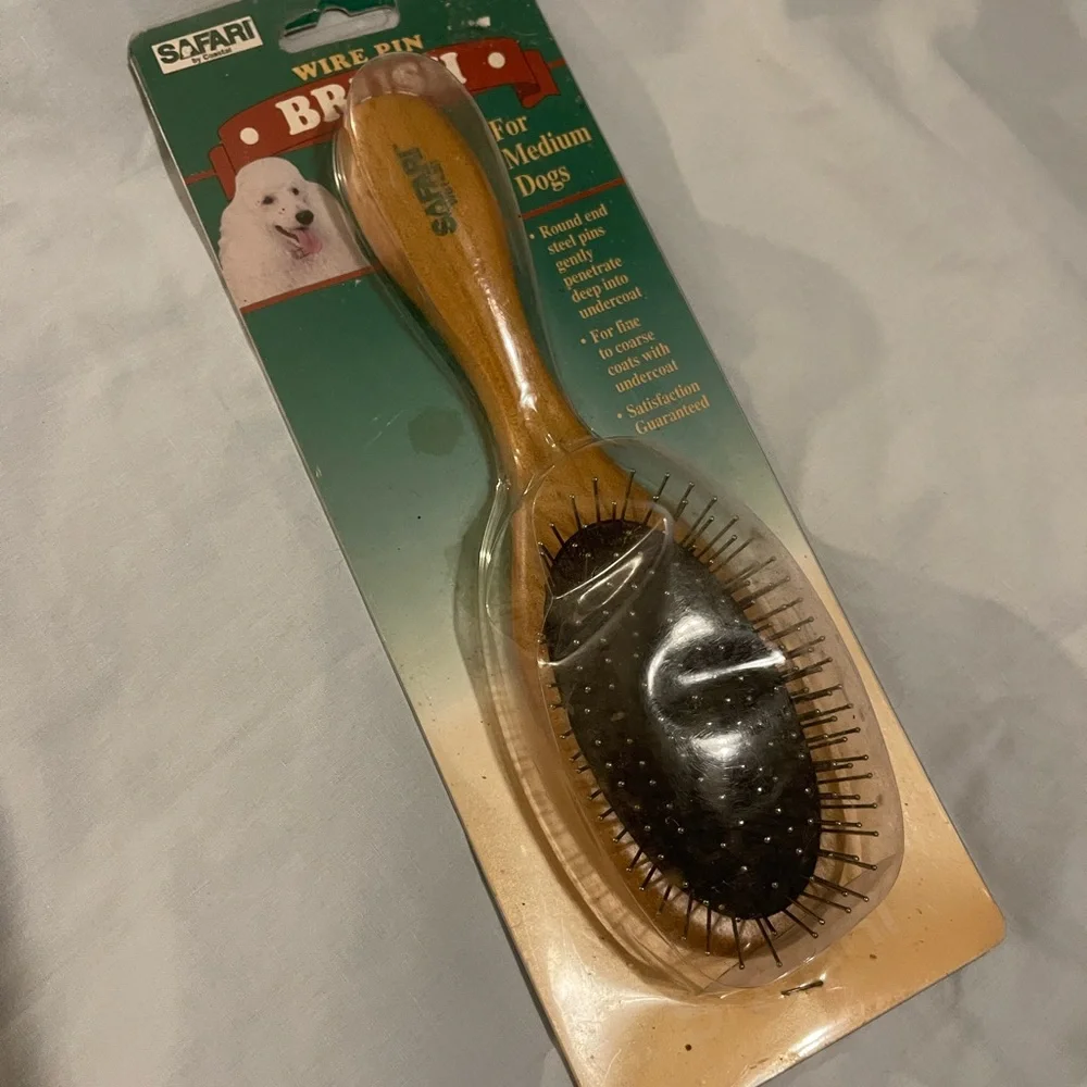 Safari Dog Brush Set of 5 New in Pack